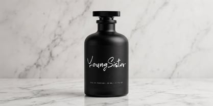 Young Sister Font Poster 3