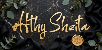Afthy Sheita Font Poster 11