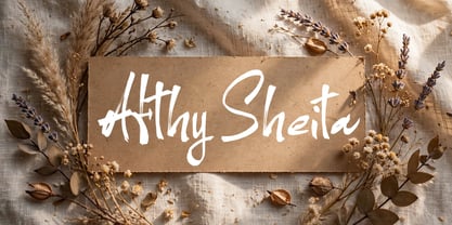 Afthy Sheita Font Poster 15