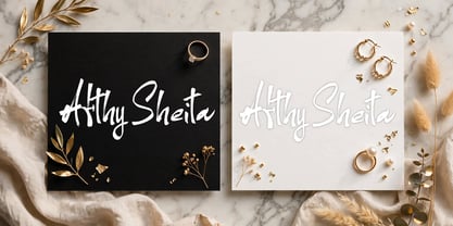 Afthy Sheita Font Poster 12