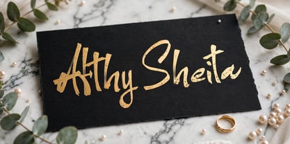 Afthy Sheita Font Poster 9