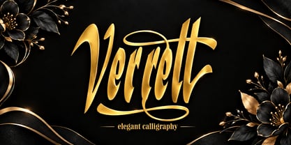 Verrell Font Poster 1