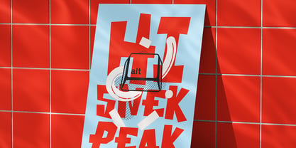 Monster Chunk Font Poster 10