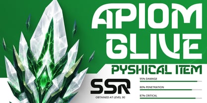 Atron Font Poster 3