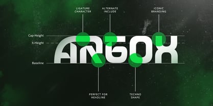 Atron Font Poster 9
