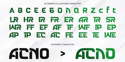 Atron Font Poster 10