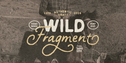 Wild Fragment Font Poster 1