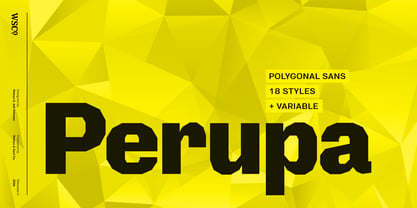 Perupa Font Poster 1