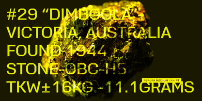 Perupa Font Poster 6