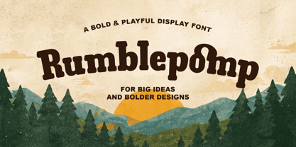 Rumblepomp Font Poster 1