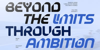Qelion Font Poster 5