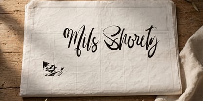 Mils Shorety Font Poster 1