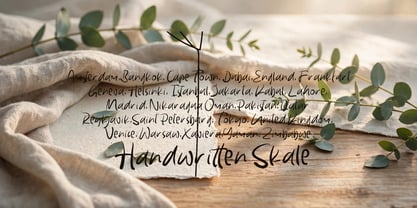 Mils Shorety Font Poster 2