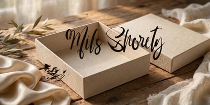 Mils Shorety Font Poster 11