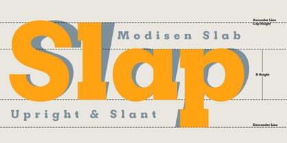Modisen Font Poster 9