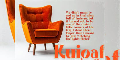 Kuigaf Font Poster 9