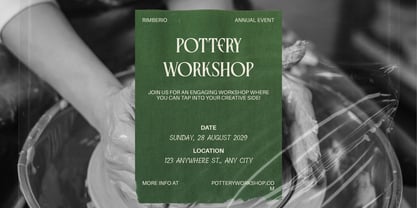 Resquel Font Poster 10