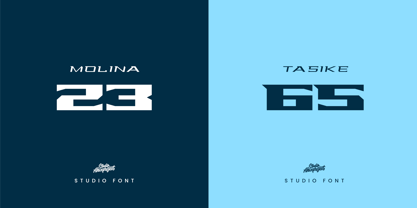 Racing Sunday Pro Font Poster 9