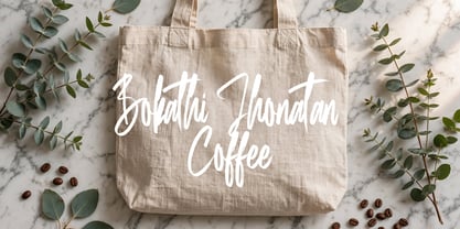 Bokathi Jhonathan Font Poster 12