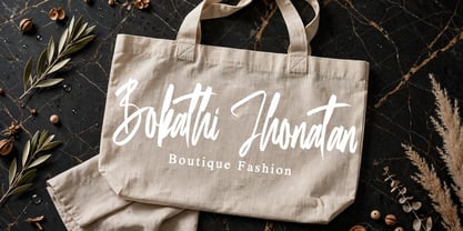 Bokathi Jhonathan Font Poster 9