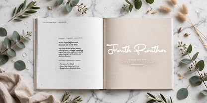 Faith Raither Font Poster 1