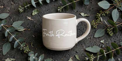Faith Raither Font Poster 13