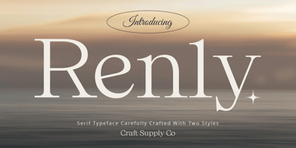 Renly Font Poster 1