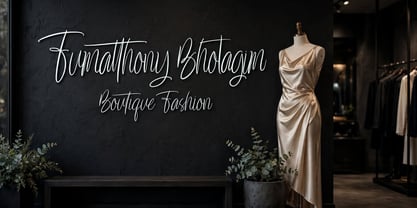 Fumatthony Bhotagim Font Poster 1