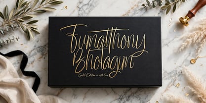 Fumatthony Bhotagim Font Poster 5