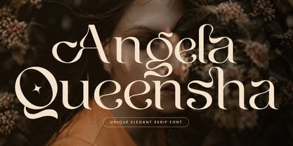 Angela Queensha Font Poster 1