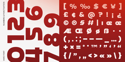 Varo Font Poster 11