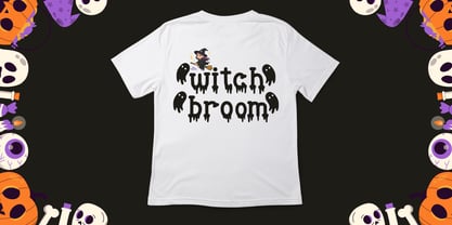Ghostly Drips Font Poster 2