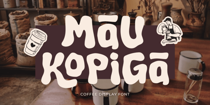Mau Kopiga Font Poster 1