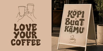Mau Kopiga Font Poster 6
