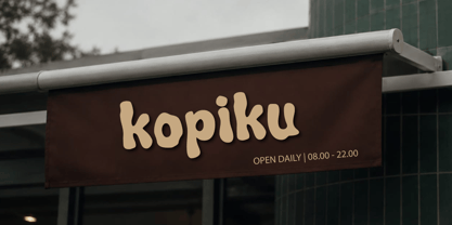 Mau Kopiga Font Poster 4