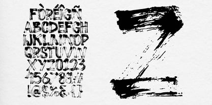 Roge Brush Font Poster 13