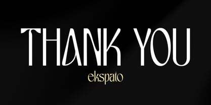 Ekspato Font Poster 12