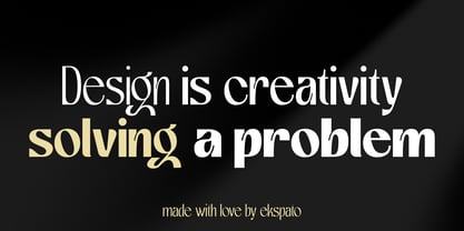 Ekspato Font Poster 2
