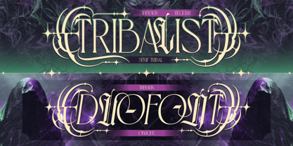 Theravin Font Poster 4