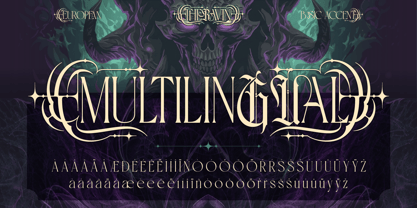 Theravin Font Poster 11
