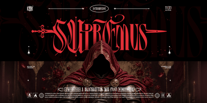 Supremus Font Poster 1