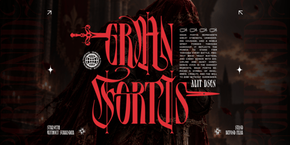 Supremus Font Poster 5