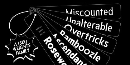 Piccole Font Poster 4