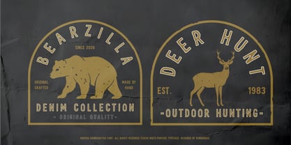 Matcho Font Poster 6
