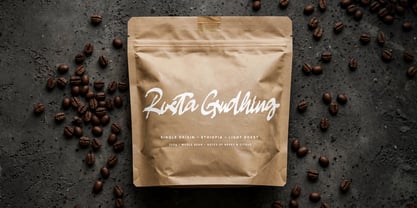 Rosta Gudhing Font Poster 6