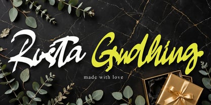 Rosta Gudhing Font Poster 1