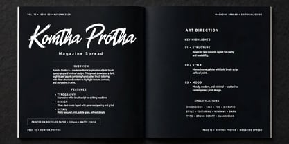 Rosta Gudhing Font Poster 2
