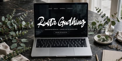 Rosta Gudhing Font Poster 4