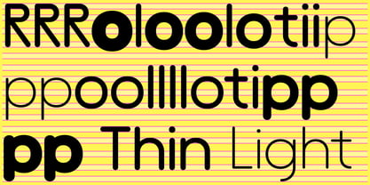 Rolotip Font Poster 2