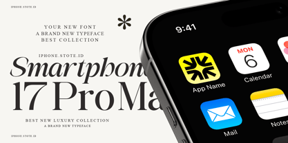 Avilona Font Poster 8